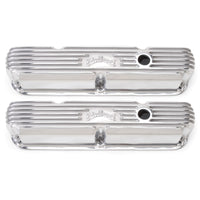 Edelbrock Valve Cover Classic Series Chrysler La 318-340-360 CI V8 Polshed - Burkken Auto Parts