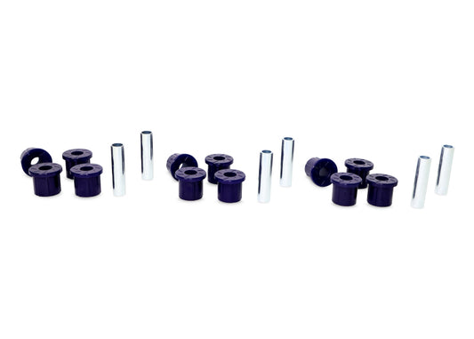 Superpro 2015+ Ford F-150 Rear Leaf Spring & Shackle Bushing Kit - Burkken Auto Parts