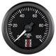 Autometer Stack 52mm 0-100 PSI 1/8in NPTF Male Pro Stepper Motor Fuel Pressure Gauge - Black - Burkken Auto Parts