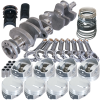 Eagle Chevy 454 4.000in Crank 6.135in I-Beam Rods 43cc Dome 4.320in Pistons Rotating Assembly - Burkken Auto Parts