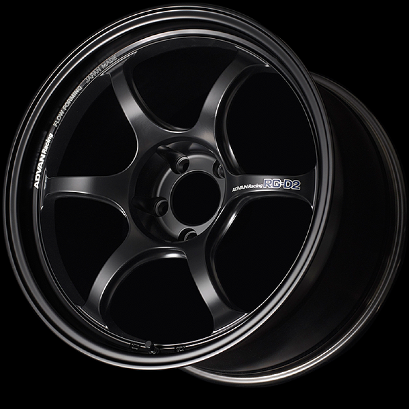 Advan RG-D2 17x8.5 -10MM 6-139.7 Semi Gloss Black Wheel - Burkken Auto Parts