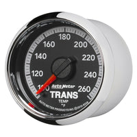 Autometer Factory Match Dodge 4th Gen 52.4mm 100-260 Deg F Trans Temp Gauge - Burkken Auto Parts
