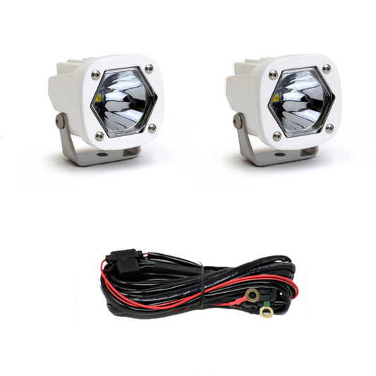 Baja Designs LED Light Pods SI Spot White Pair - Burkken Auto Parts