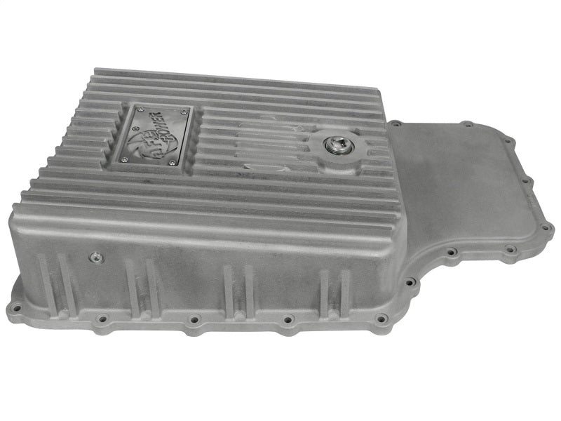 afe Transmission Pan (Raw); Ford Trucks 6R140 11-14 V8-6.7L (td) - Burkken Auto Parts