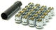 Wheel Mate Muteki Open End Lug Nuts - Chrome 12x1.50