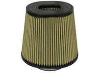 aFe Magnum FLOW Pro GUARD 7 Replacement Air Filter 4.5 F / (9x7.5) B / (6.75 x 5.5) T (Inv) / 9in. H - Burkken Auto Parts