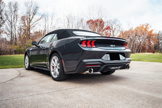 Corsa 2024-2025 Ford Mustang GT Sport Axle-Back Dual Rear Exit with 4.5in Straight Cut Tips