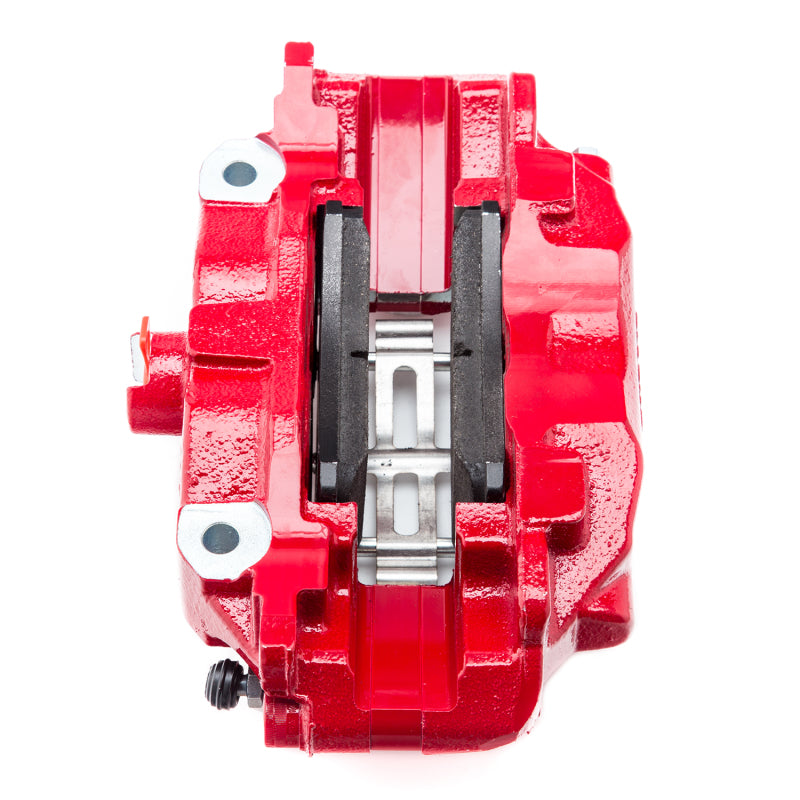 Alcon 2007+ Jeep JK-JL 330x22mm Rotors 4-Piston Calipers Rear Brake Kit (Includes Brake Lines) - Red - Burkken Auto Parts