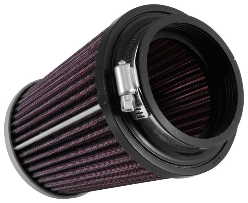 K&N Universal Rubber Filter 3in Flg 4-1/2inch OD B / 2-1/4inch H - Silver Top - Burkken Auto Parts