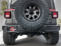 aFe MACH Force-Xp Axle-Back Hi-Tuck Exhaust System w/Black Tip 18-19 Jeep Wrangler (JL) V6 3.6L - Burkken Auto Parts