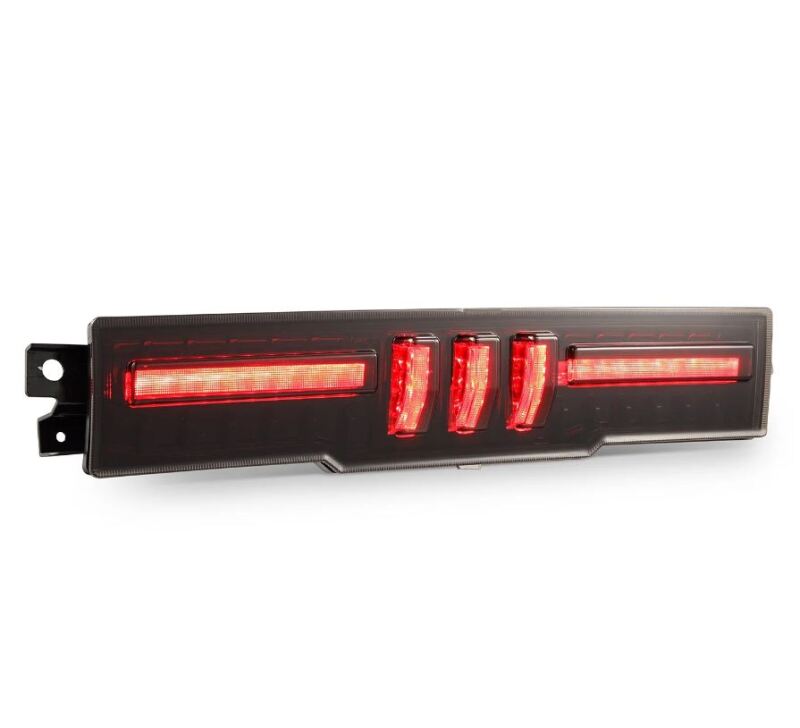 AlphaRex 21-24 Toyota GR86 / 21-24 Subaru BRZ NOVA-Series Prismatic LED Fourth Brake Light Blk Smoke - Burkken Auto Parts