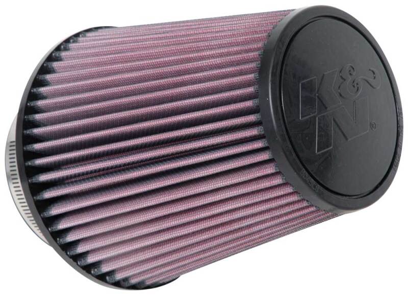 K&N Universal Clamp-On Air Filter 4in FLG / 6-1/2in B / 4-1/2in T / 7in H - Burkken Auto Parts