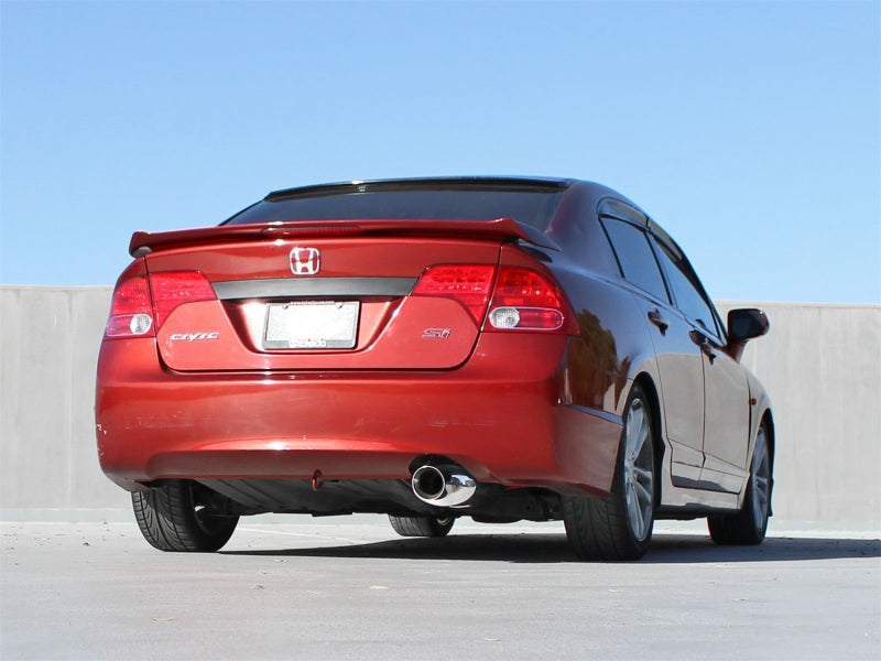 aFe Takeda Exhaust Axle-Back 06-11 Honda Civic Si L4 2.0L 2.5in 304 Stainless Steel - Burkken Auto Parts