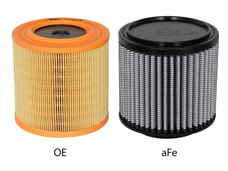 aFe MagnumFLOW OE Replacement Filter w/ Pro Dry S Media (Pair) 04-16 Aston Martin DB9 V12-6.0L - Burkken Auto Parts