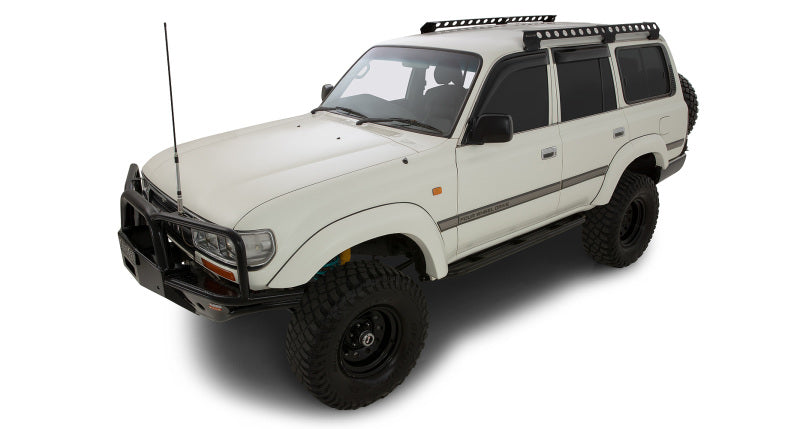 Rhino-Rack Toyota Landcruiser 80 Series Wagon Backbone Mounting System - Long Guttermount - Burkken Auto Parts