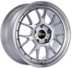 BBS LM-R 19x8.5 5x130 ET55 CB71.6 Diamond Silver Center Diamond Cut Lip Wheel - Burkken Auto Parts