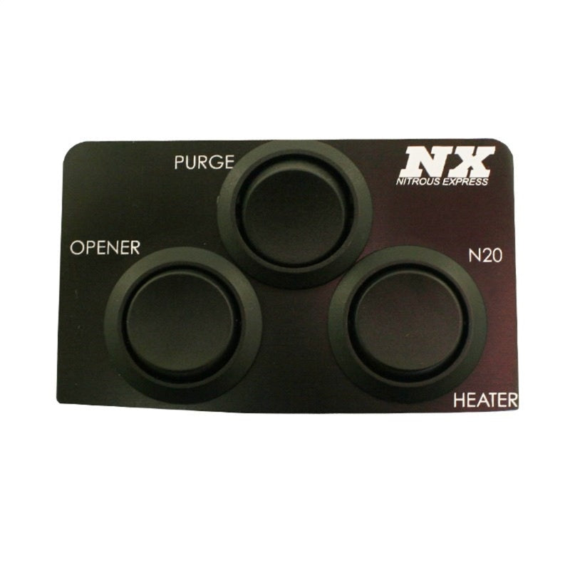 Nitrous Express 05-13 Chevrolet Corvette C6 Custom Switch Panel - Burkken Auto Parts