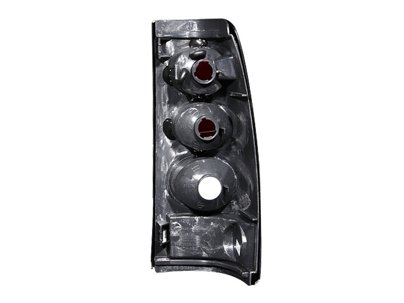 ANZO 1999-2002 Chevrolet Silverado 1500 Taillights Dark Smoke - Burkken Auto Parts
