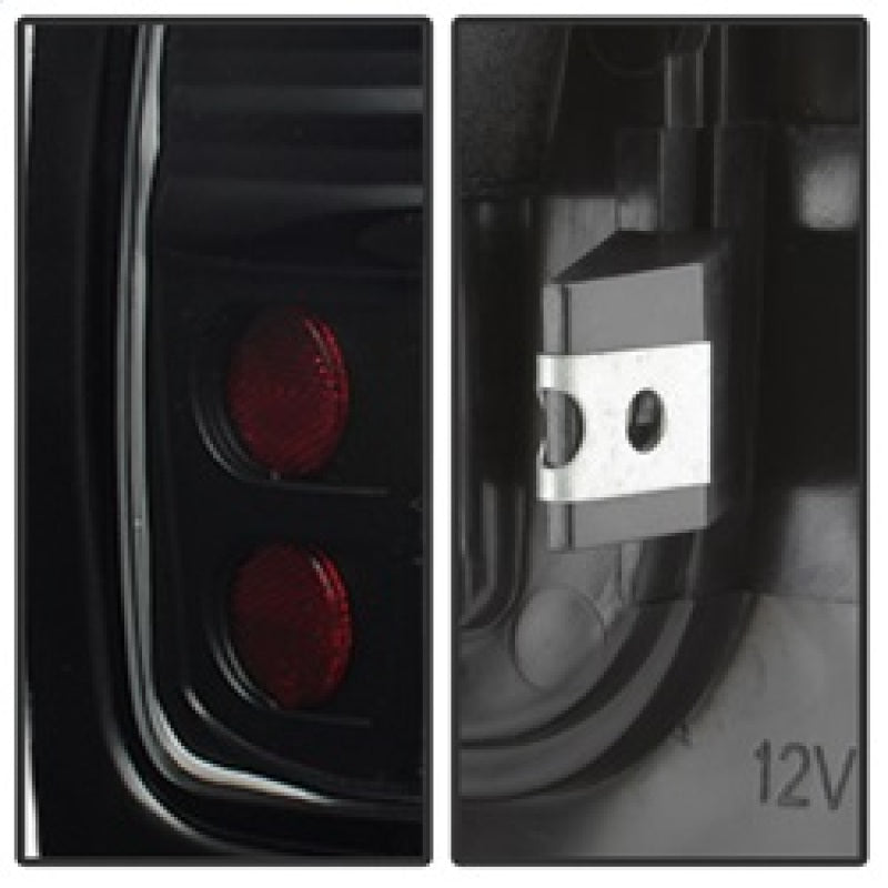 xTune Dodge Ram 1500 94-01 / Ram 2500/3500 94-02 LED Tail Lights Black ALT-ON-DRAM94-LED-BK - Burkken Auto Parts