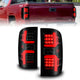 ANZO 15-19 Chevrolet Silverado 2500 HD/3500 HD LED Taillight w/ Sequential Black Housing/Smoke Lens - Burkken Auto Parts