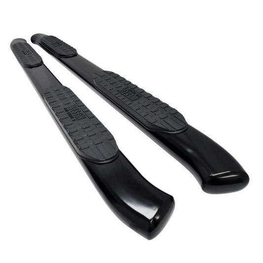 Westin 24-26 Toyota Tacoma Double Cab PRO TRAXX 5 Oval Nerf Step Bars - Black
