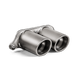 Akrapovic 2018 Porsche 911 GT3 (991.2) Tail Pipe Set (Titanium) - Burkken Auto Parts