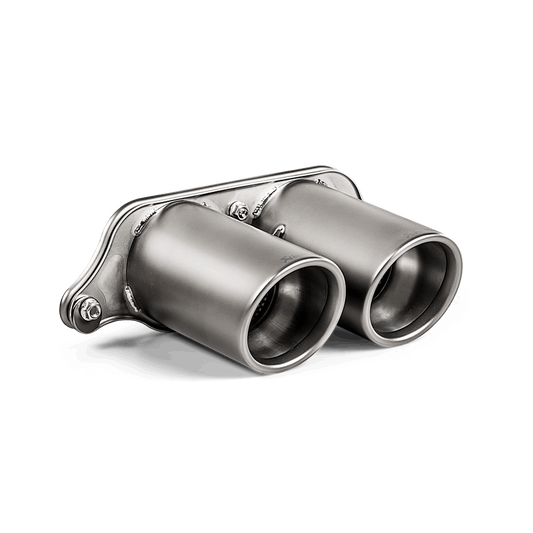 Akrapovic 2018 Porsche GT3 RS (991.2) Tail Pipe Set (Titanium) - Burkken Auto Parts