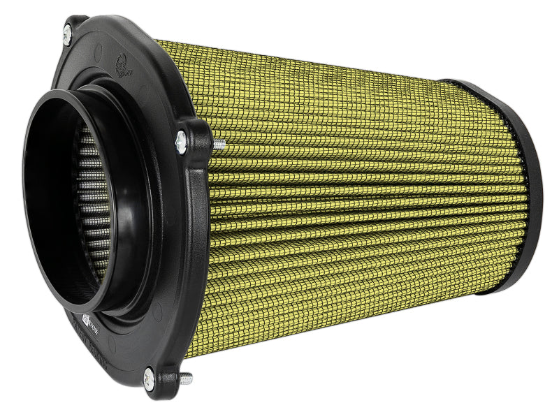 aFe Quantum Pro Guard 7 Air Filter Inverted Top - 5.5inx4.25in Flange x 9in Height - Dry PG7 - Burkken Auto Parts