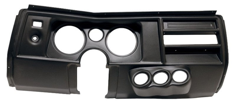 Autometer 1969 Chevrolet Chevelle No Vent Direct Fit Gauge Panel 5in x2 / 2-1/16in x4 - Burkken Auto Parts