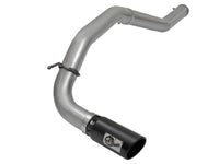 aFe LARGE Bore HD DPF-Back SS Exhaust w/ Black Tip 2016 Nissan Titan XD V8-5.0L (td) - Burkken Auto Parts