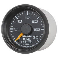 Autometer Factory Match 52.4mm Digital Stepper Motor 0-30,000 PSI Diesel Fuel Rail Pressure Gauge - Burkken Auto Parts