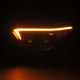 AlphaRex 23-24 Toyota Tacoma LUXX-Series LED Proj Headlights Alpha Blk w/Actv Light & Seq. Sig + DRL - Burkken Auto Parts