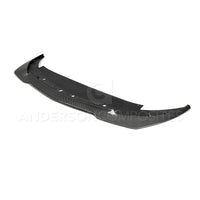Anderson Composites 2015-2018 Ford Mustang Shelby GT350R Carbon Fiber Front Splitter (1 PC) - Burkken Auto Parts