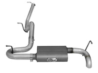 aFe Scorpion Exhaust System Cat Back 2.5in Aluminized Hi-Tuck 07-18 Jeep Wrangler JK V6 3.6/3.8L - Burkken Auto Parts