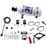 Nitrous Express 11-15 Ford Mustang GT 5.0L High Output Nitrous Plate Kit (50-250HP) w/5lb Bottle - Burkken Auto Parts