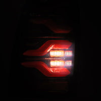 AlphaRex 05-15 Toyota Tacoma LUXX LED Taillights Blk/Red w/Activ Light/Seq Signal - Burkken Auto Parts