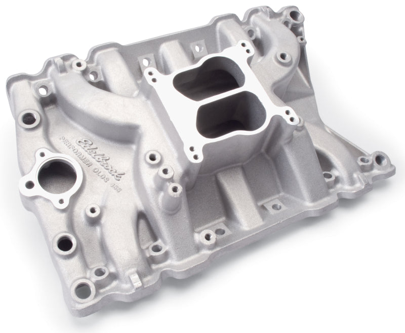 Edelbrock Performer 455 Olds Manifold - Burkken Auto Parts