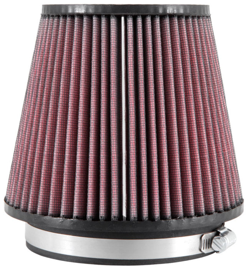 K&N Filter Universal Rubber Filter 5in Flange 6.5in Base 4.5in Top 5.5in Height - Burkken Auto Parts