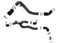 AFE 18-22 Kia Stinger V6-3.3L BladeRunner Alum Hot/Cold Charge Pipe Kit Black - Burkken Auto Parts