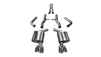 Corsa 2017-2023 Dodge Challenger 5.7L V8 Xtreme Cat-Back Dual Rear Exit w/3.5in Polished Tips - Burkken Auto Parts