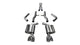 Corsa 2017-2023 Dodge Challenger 5.7L V8 Xtreme Cat-Back Dual Rear Exit w/3.5in Polished Tips - Burkken Auto Parts