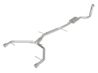 aFe 17-19 Audi A4 (B9) MACH Force-Xp 3in to 2.5in 304 SS Cat-Back Exhaust System-Dual Polished Tips - Burkken Auto Parts
