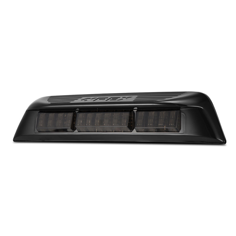 AlphaRex 16-23 Toyota Tacoma LUXX-Series LED 3rd Brake Light Black Smoke - Burkken Auto Parts