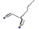 aFe 09-14 Acura TSX L4 2.4L Takeda 2-1/2in to 2-1/4in 304 SS Cat-Back Exhaust System w/BlueFlame Tip - Burkken Auto Parts