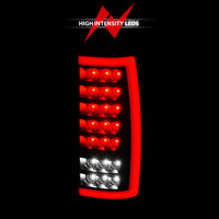 ANZO 00-06 Chevrolet Tahoe / GMC Yukon Full LED Taillights w/ Lightbar Black Housing/Smoke Lens - Burkken Auto Parts