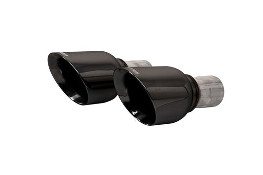Corsa 2011-2021 Jeep Grand Cherokee Single 2.5in Inlet / 4.5in Outlet Black PVD Pro-Series Tip Kit - Burkken Auto Parts