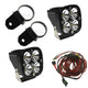 Baja Designs Squadron Pro LED Light Pods Kit w/A-Pillar Mounts/2.00in Harness - Burkken Auto Parts