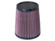 K&N Universal Rubber Filter 2.75in Flange ID x 5.875in Base OD x 4.75in Top OD x 7in Height - Burkken Auto Parts