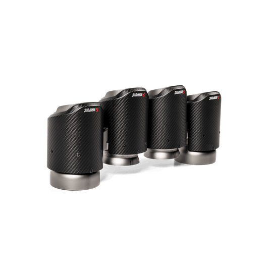 Akrapovic 2020+ BMW X3 M/X3 M Competition (F97) Tail Pipe Set (Carbon) - Burkken Auto Parts