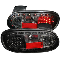 ANZO 1998-2005 Mazda Miata LED Taillights Black - Burkken Auto Parts